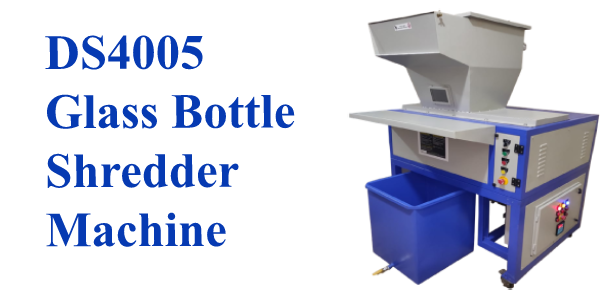 glass bottle shredder