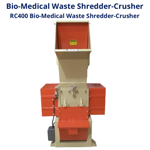 Shredder And Shredder, Biomedical Waste Shredder Machine
