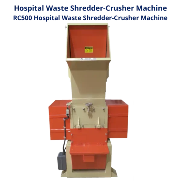 Shredder And Shredder, Hospital Waste Shredder Machine
