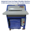 Shredder And Shredder, Industrial Cross Cut Shredder Machine
