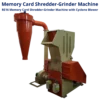 Shredder And Shredder, Memory Card Shredder Machine
