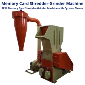 Memory Card Shredder Machine