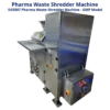 Shredder And Shredder, Pharma Waste Shredder Machine