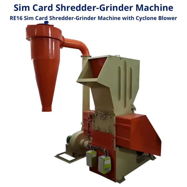 Shredder And Shredder, Sim Card Shredder Machine