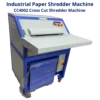 image of cc4002 crosscut industrial paper shredder machine