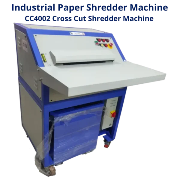 image of cc4002 crosscut industrial paper shredder machine