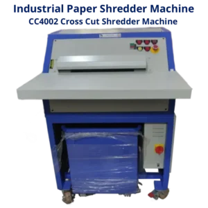 image of cc4002 crosscut industrial paper shredder machine